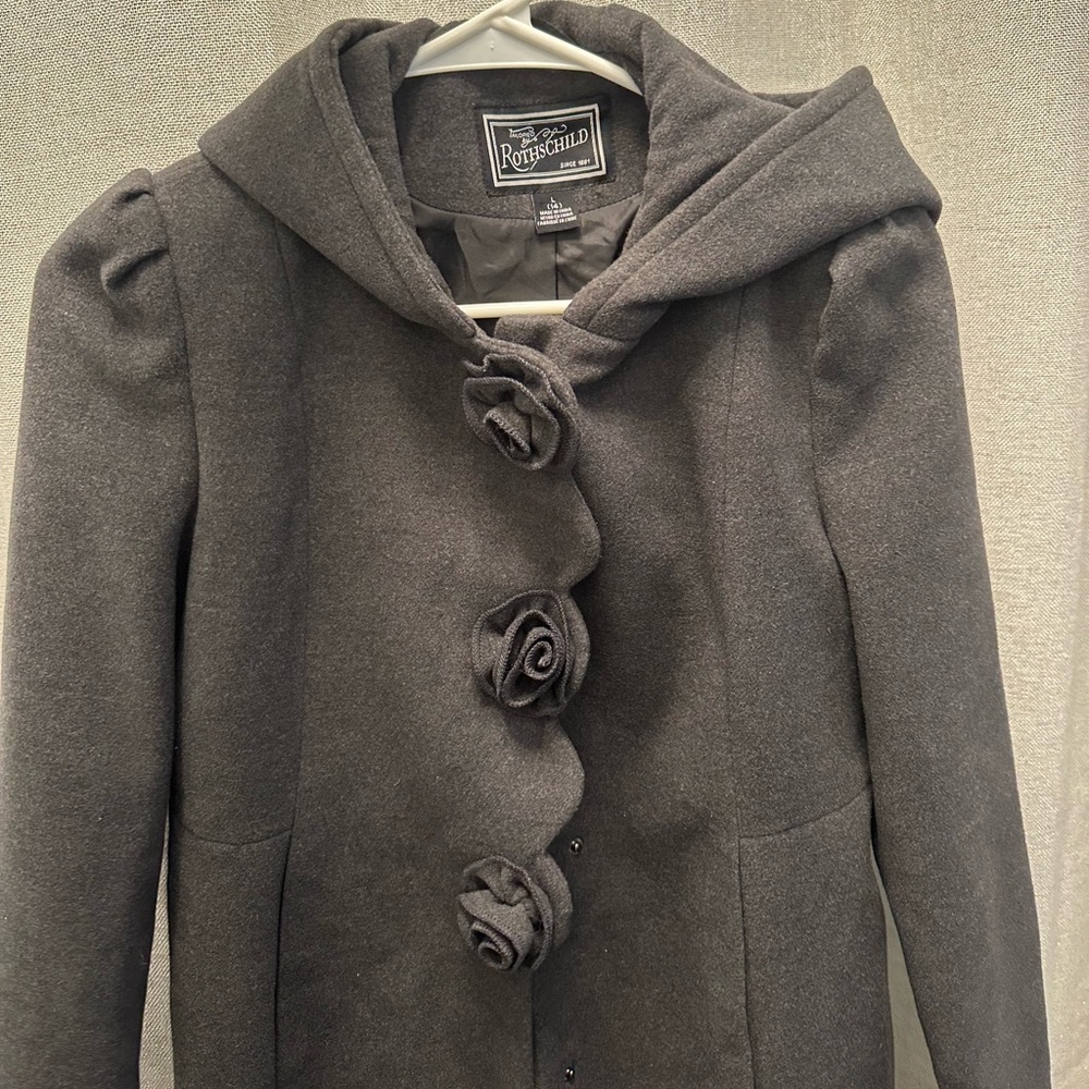 Tailored by Rothschild floweretts dressy coat